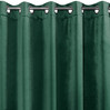 ZASŁONA GOTOWA VILLA 140 X 250 CM CIEMNOZIELONY