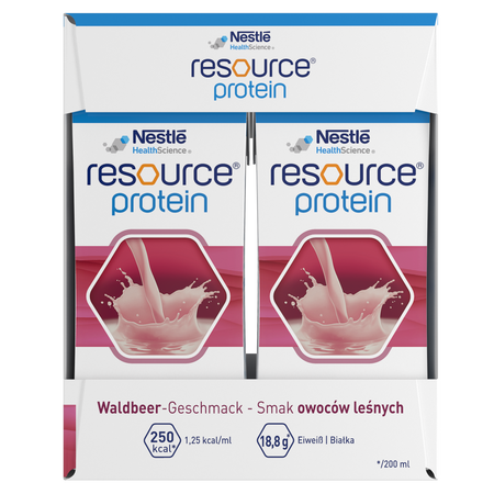 RESOURCE Protein smak owoce leśne 4 x 200ml