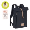 Lassig Green Label Plecak dla mam z akcesoriami Rolltop Backpack night blue