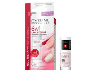 6w1 Care&Colour odżywka do paznokci nadająca kolor French 5ml