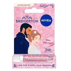 Bridgerton Edition Daphne&Simon pielęgnująca pomadka do ust Rose Meringue 4.8g