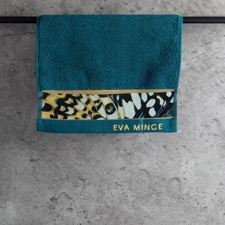 Ręcznik Eva 15 30 x 50 cm, Czarny