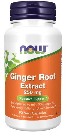 Ginger Root Extract - Wyciąg z korzenia imbiru 250 mg  (90 kaps.)