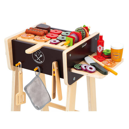 Janod Grill drewniany z akcesoriami 3+