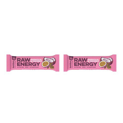 Zestaw: 2x Bombus − Raw Energy, baton z marakują i kokosem bezgl. − 50 g