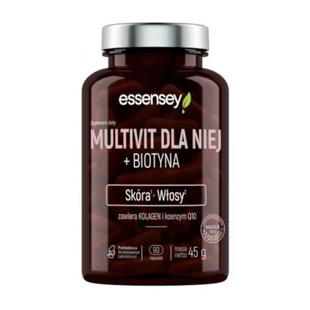 ESSENSEY MULTIVIT DLA NIEJ + BIOTYNA 90 kaps.