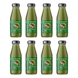 Zestaw 8x EkaMedica Smoothie aloes-szpinak-kokos 250ml