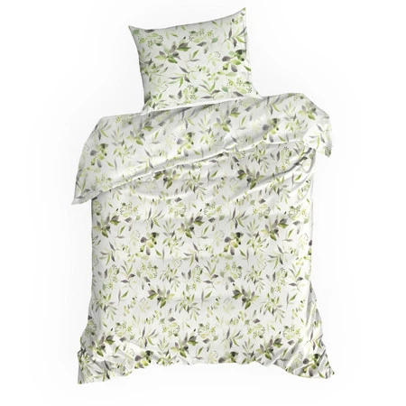 Komplet pościeli bawełnianej Mili, 220 x 200 cm, Biały