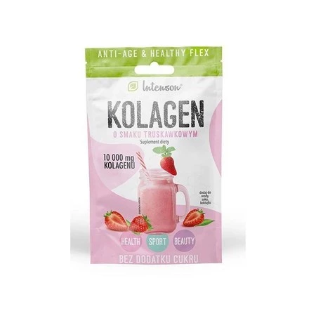 Intenson Kolagen o smaku truskawkowym 10,7 g