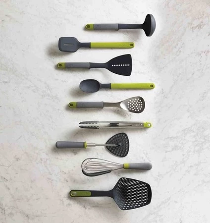 JJ - Łyżka cedzakowa L Scoop™ Plus, czarno-zielona