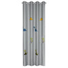 ZASŁONA GOTOWA DINO 140 X 250 CM SREBRNY
