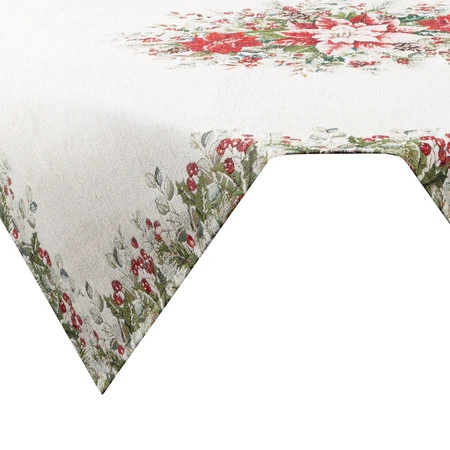 Gobelinowy obrus SZE/CHO/4153/NAT 100X100 +/-5%