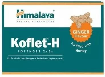 HIMALAYA Zestaw 10 x Koflet-H, imbirowy (12 tabl.)