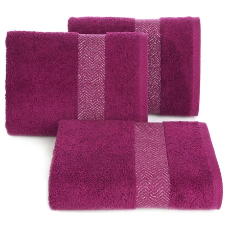 Ręcznik amarantowy 70X140