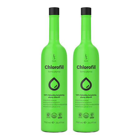 Zestaw 2x DuoLife - Chlorofil w płynie - 750ml