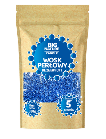 Big Nature Wosk Perłowy Niebieski 500g