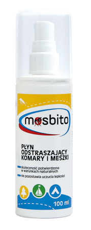 MOSBITO PŁYN ODSTRASZAJĄCY KOMARY 100ml