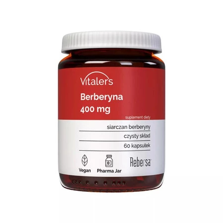 Vitalers Berberyna 400 mg 60 kaps.
