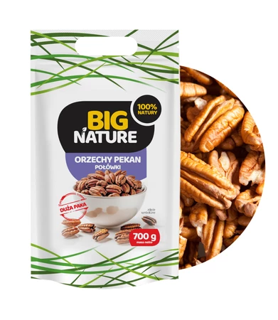 Orzechy Pecan POŁÓWKI 700g Duża Paka
