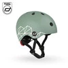SCOOTANDRIDE Kask XXS-S dla dzieci 1-5 lat Green Lines