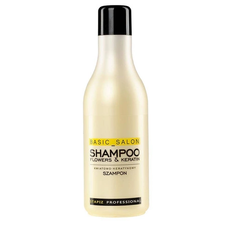 Basic Salon Shampoo Flowers&Keratin kwiatowo-keratynowy szampon do włosów 1000ml