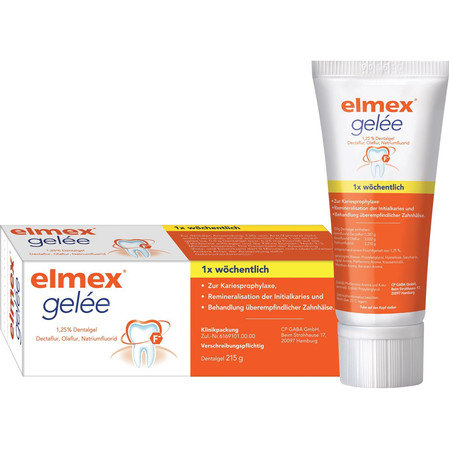 ELMEX ŻEL DO FLUORYZACJI 215g***