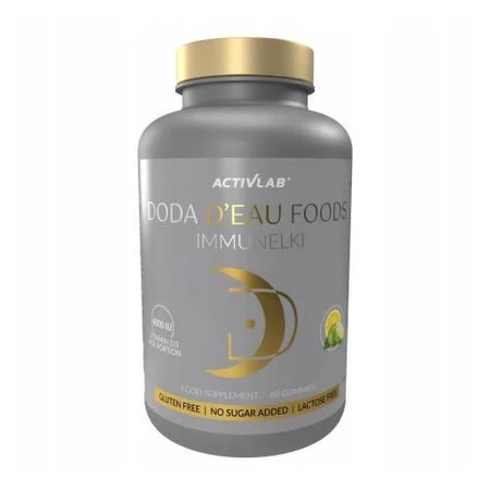 Activlab DODA D'EAU FOODS Immunelki 60 żelek smak cytryna-limonka