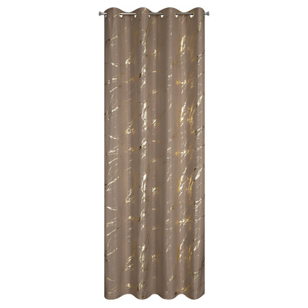 ZASŁONA GOTOWA LANI 140 X 250 CM BRĄZOWY