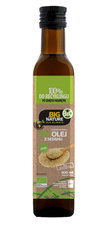 Big Nature Olej sezamowy BIO 500ml