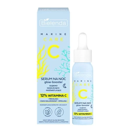 C Marine Care serum glow-booster głęboko nawilżająco-rozświetlające na noc 30ml