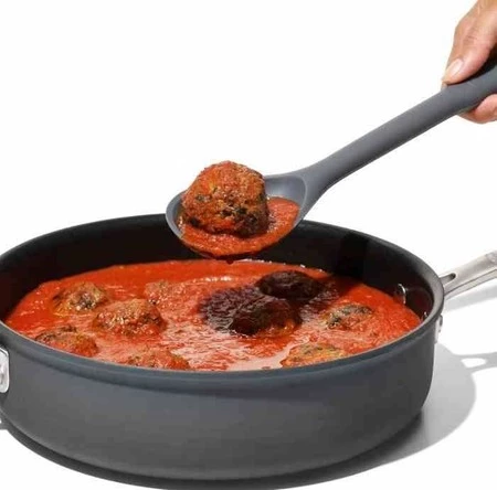 OXO-Łyżka silikonowa czarna, Good Grips