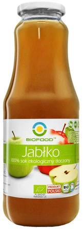 Bio Food − Sok jabłkowy NFC BIO − 1000 ml