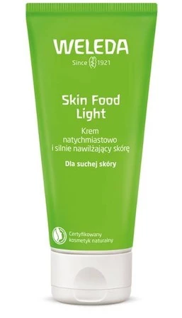 Weleda − Skin Food Light, krem nawilżający dla suchej skóry − 75 ml KRÓTKA DATA 31.10.2025