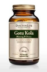 Doctor Life Gotu Kola ekstrakt standaryzowany 350 mg suplement diety 100 kaps.