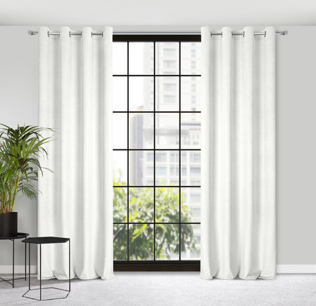 ZASŁONA GOTOWA ELIZA 140 X 250 CM BIAŁY