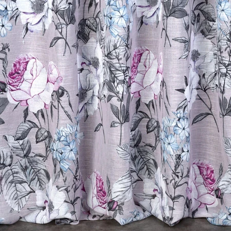 ZASŁONA GOTOWA HONEY NA TAŚMIE 140 X 270 CM RÓŻOWY