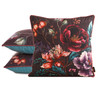 POSZEWKA VELVET 129 45 X 45 CM BORDOWY