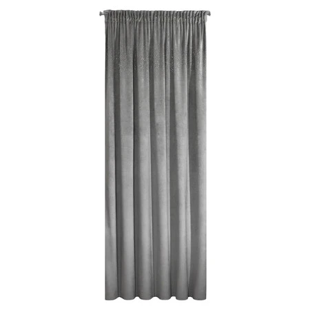 ZASŁONA GOTOWA AURORA NA TAŚMIE 140 X 270 CM STALOWY