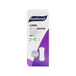 Vuokkoset, LONG, Wkładki higieniczne, 24 szt.