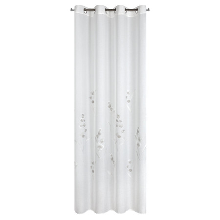 FIRANA GOTOWA ISABEL 140 X 250 CM BIAŁY