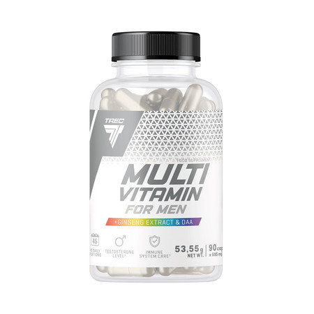 Trec MULTIVITAMIN FOR MEN kompleks witamin dla mężczyzn 90 kaps.