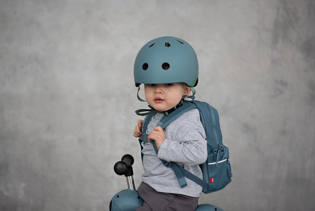 SCOOTANDRIDE Kask XXS-S dla dzieci 1-5 lat Steel
