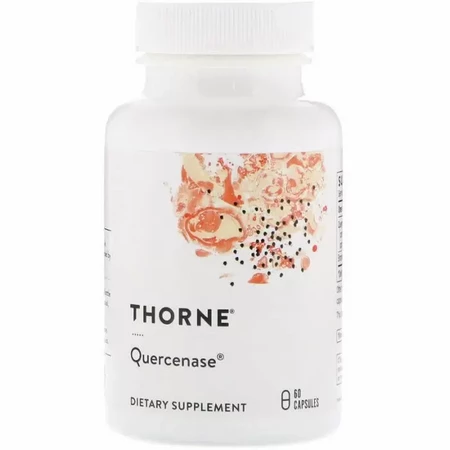 THORNE RESEARCH Quercenase - Kwercetyna i Bromelaina (60 kaps.)