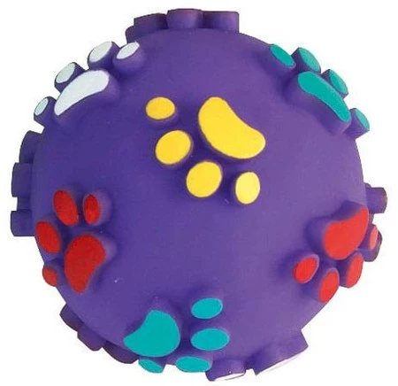 KERBL Piłka piszcząca w łapki dla psa 10cm Różne kolory