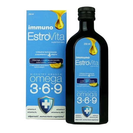 Estrovita Immuno − Olej Omega 3-6-9 − 250 ml