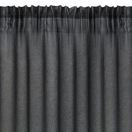 FIRANA GOTOWA DOLLY NA TAŚMIE 140 X 250 CM CZARNY