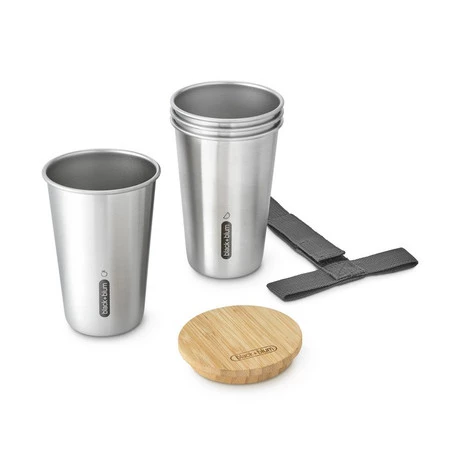 Black+Blum Zestaw 4 kubków stalowych 6el. NEW