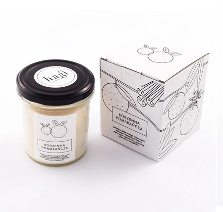 Hagi − Korzenna pomarańcza, świeca sojowa − 230 g