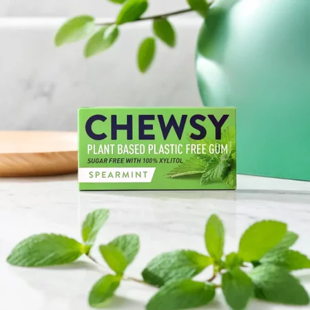 Chewsy − Guma do żucia miętowa z ksylitolem − 15 g