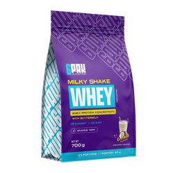 6PAK MILKY SHAKE WHEY odżywka białko WPC 700g smak kokos